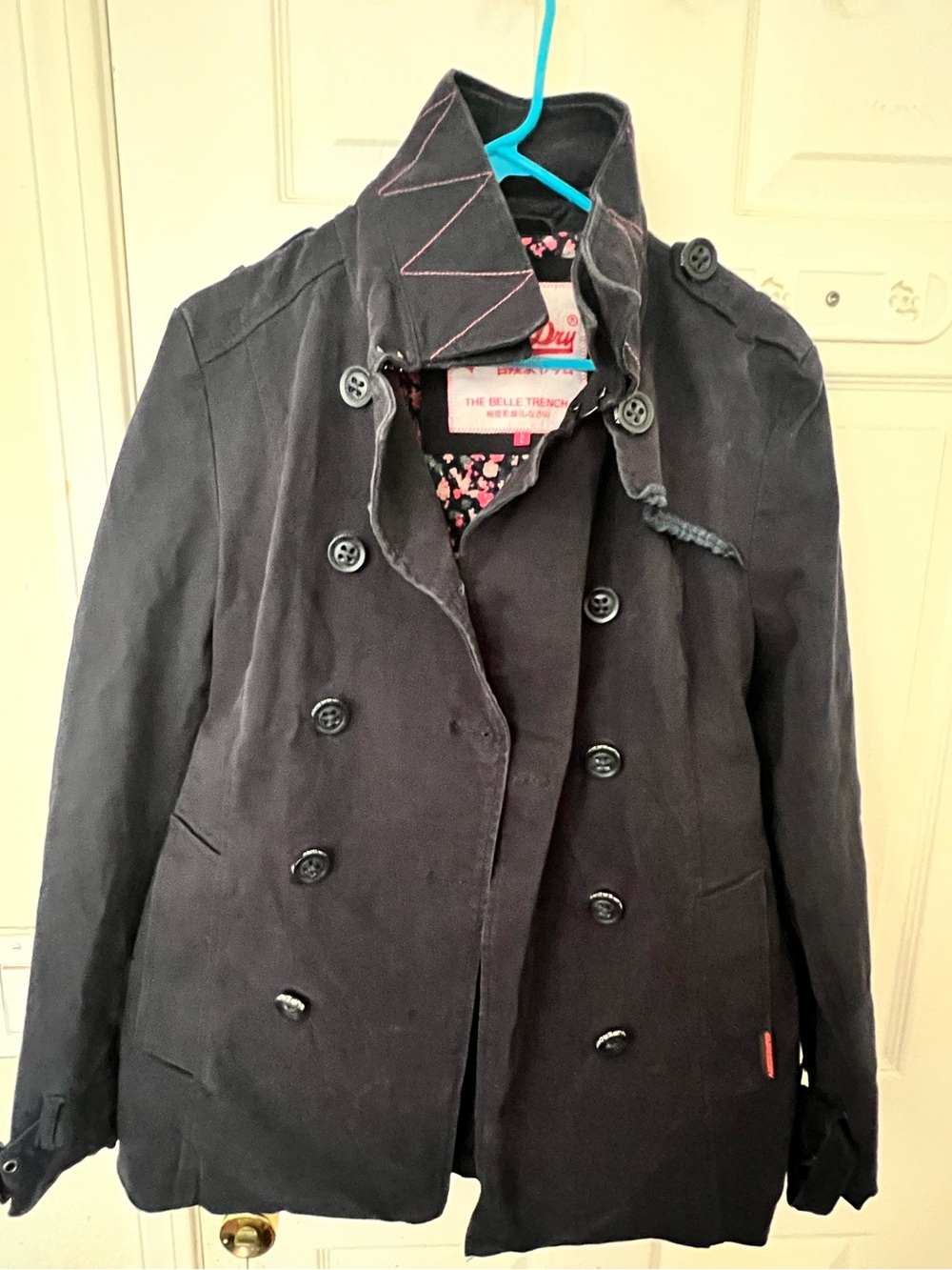 Superdry belted trench coat